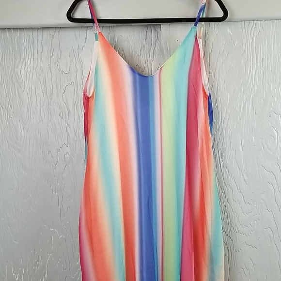 Dresses & Skirts - STRIPED DRESS..summer flowy
